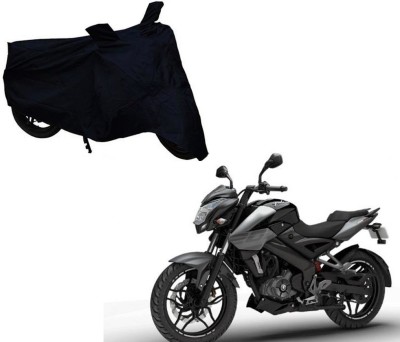 ABS AUTO TREND Two Wheeler Cover for Bajaj(Pulsar 200 NS DTS-i, Black)