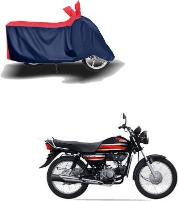 Mdstar Waterproof Two Wheeler Cover for Honda(CD Dawn, Red, Blue)