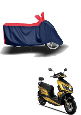 HYBRIDS COLLECTION Waterproof Two Wheeler Cover for Okinawa(Praise, Red, Blue)