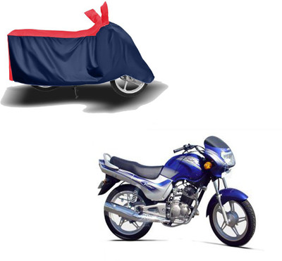 HYBRIDS COLLECTION Two Wheeler Cover for TVS(Victor GLX, Red, Blue)
