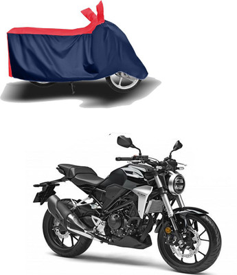 HYBRIDS COLLECTION Two Wheeler Cover for Honda(CB300R, Red, Blue)