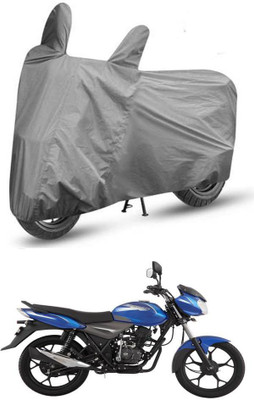 HYBRIDS COLLECTION Two Wheeler Cover for Bajaj(Discover, Grey)