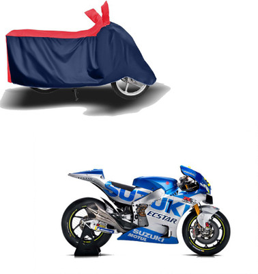HYBRIDS COLLECTION Two Wheeler Cover for Suzuki(GSX, Red, Blue)