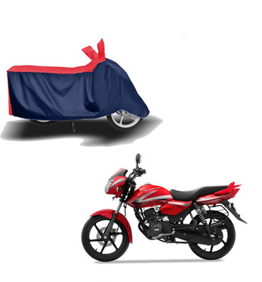 HYBRIDS COLLECTION Two Wheeler Cover for TVS(Phoenix 125, Red, Blue)