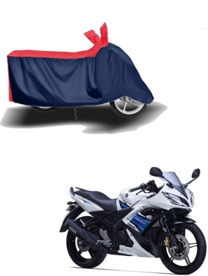 AUTOCAD Waterproof Two Wheeler Cover for Yamaha(YZF R15 S, Red, Blue)