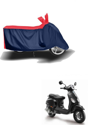 HYBRIDS COLLECTION Two Wheeler Cover for Vespa(Vespa, Red, Blue)