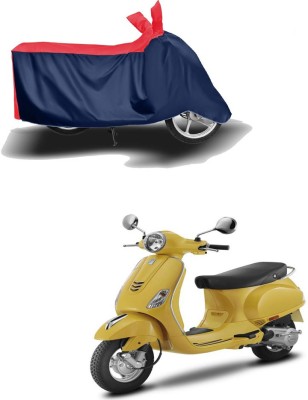 HYBRIDS COLLECTION Two Wheeler Cover for Vespa(Vespa LX 125, Red, Blue)