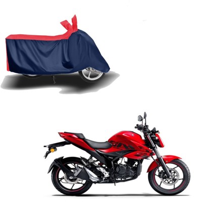 HYBRIDS COLLECTION Two Wheeler Cover for Suzuki(Gixxer, Red, Blue)