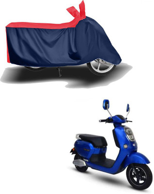 THE REAL ARV Waterproof Two Wheeler Cover for Okinawa(Lite, Red, Blue)