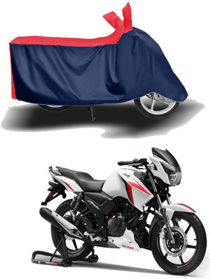 THE REAL ARV Two Wheeler Cover for TVS(Apache, Red, Blue)