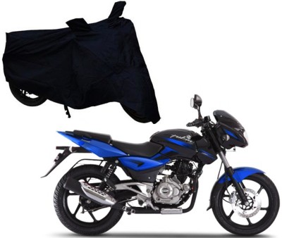 ABS AUTO TREND Two Wheeler Cover for Bajaj(Pulsar 180 DTS-i, Black)