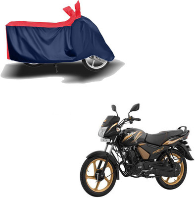 THE REAL ARV Waterproof Two Wheeler Cover for TVS(Star City, Red, Blue)