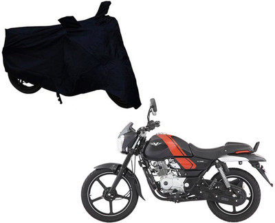 ABS AUTO TREND Two Wheeler Cover for Bajaj(V 150, Black)