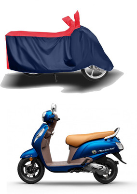 HYBRIDS COLLECTION Two Wheeler Cover for Suzuki(Access, Red, Blue)