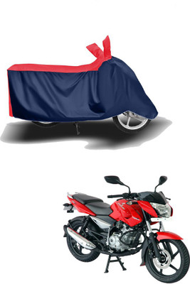 HYBRIDS COLLECTION Two Wheeler Cover for Bajaj(Pulsar 135 LS DTS-i, Red, Blue)