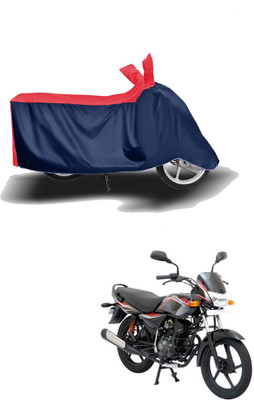 HYBRIDS COLLECTION Two Wheeler Cover for Bajaj(Platina 125, Red, Blue)