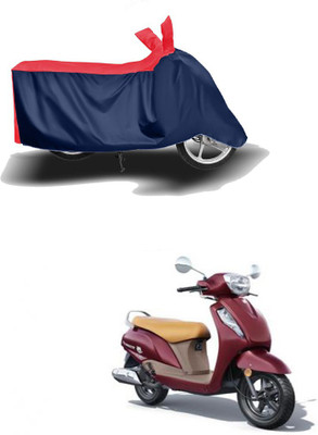 AutoGalaxy Two Wheeler Cover for Suzuki(New Access 125, Red, Blue)