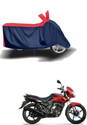 Mdstar Two Wheeler Cover for TVS(Flame DS 125, Red, Blue)