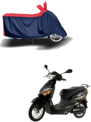 AUTOCAD Waterproof Two Wheeler Cover for Hero Electric(Electric Zippy, Red, Blue)