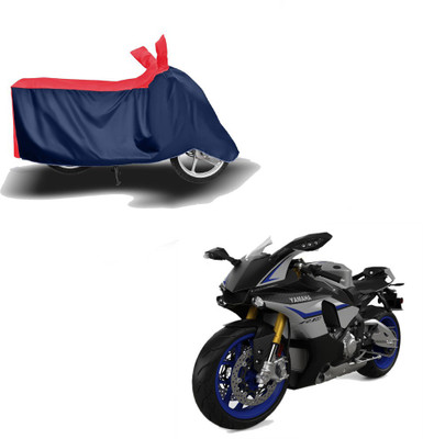 HYBRIDS COLLECTION Two Wheeler Cover for Yamaha(YZF R1M, Red, Blue)