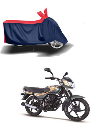 Mdstar Two Wheeler Cover for Bajaj(CT110, Red, Blue)