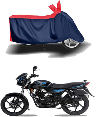 geetaecom Two Wheeler Cover for Bajaj(Discover 125 DTS-i, Red, Blue)