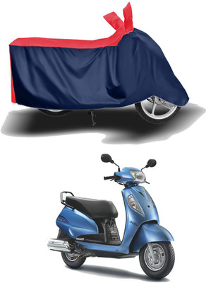 HYBRIDS COLLECTION Two Wheeler Cover for Bajaj(Kristal, Red, Blue)