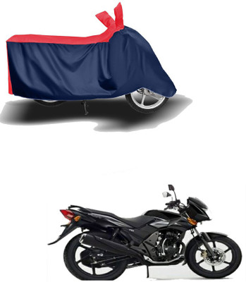 HYBRIDS COLLECTION Two Wheeler Cover for TVS(Flame 125, Red, Blue)