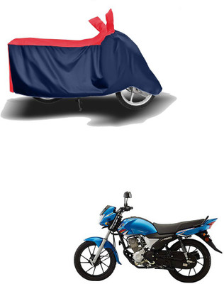 Mdstar Waterproof Two Wheeler Cover for Yamaha(Saluto RX, Red, Blue)