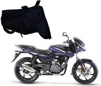 ABS AUTO TREND Two Wheeler Cover for Bajaj(Pulsar 180 DTS-i, Black)