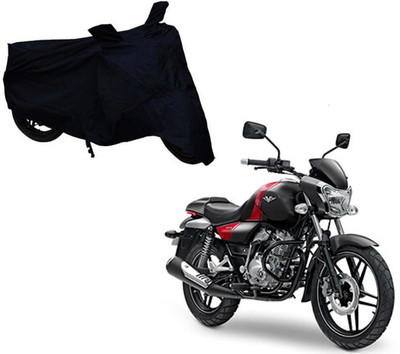 ABS AUTO TREND Two Wheeler Cover for Bajaj(V 150, Black)