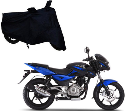 ABS AUTO TREND Two Wheeler Cover for Bajaj(Pulsar 180 DTS-i, Black)