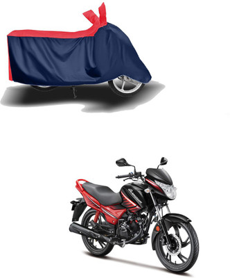 HYBRIDS COLLECTION Two Wheeler Cover for Hero(Glamour Programmed FI, Red, Blue)