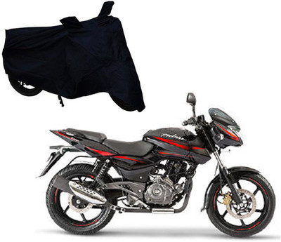ABS AUTO TREND Two Wheeler Cover for Bajaj(Pulsar 180 DTS-i, Black)