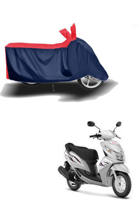 AUTOCAD Waterproof Two Wheeler Cover for Yamaha(Ray, Red, Blue)