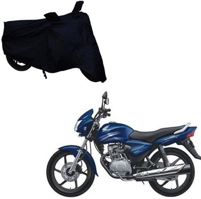 ABS AUTO TREND Two Wheeler Cover for Honda(CB Shine, Black)