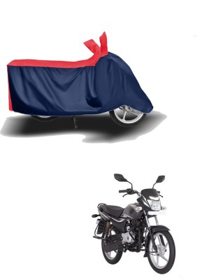 HYBRIDS COLLECTION Two Wheeler Cover for Bajaj(Platina, Red, Blue)