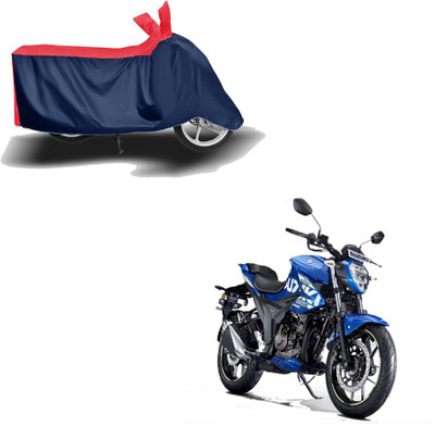THE REAL ARV Waterproof Two Wheeler Cover for Suzuki(Gixxer 250, Red, Blue)