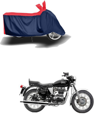 AUTOCAD Waterproof Two Wheeler Cover for Royal Enfield(Electra, Red, Blue)