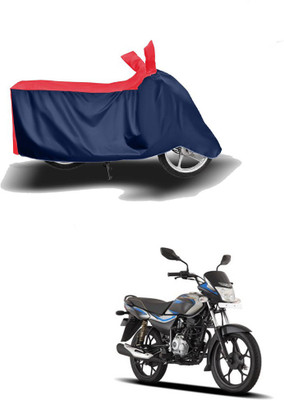 HYBRIDS COLLECTION Two Wheeler Cover for Bajaj(Platina 110, Red, Blue)