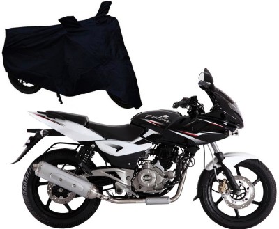 ABS AUTO TREND Two Wheeler Cover for Bajaj(Pulsar 220 DTS-i, Black)