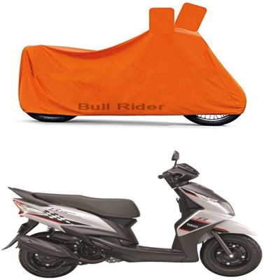 Bull Rider Waterproof Two Wheeler Cover for Yamaha(Ray Z, Orange)