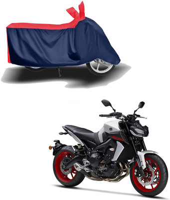 AUTOCAD Waterproof Two Wheeler Cover for Yamaha(MT 9, Red, Blue)