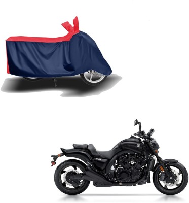 HYBRIDS COLLECTION Two Wheeler Cover for Yamaha(VMAX, Red, Blue)