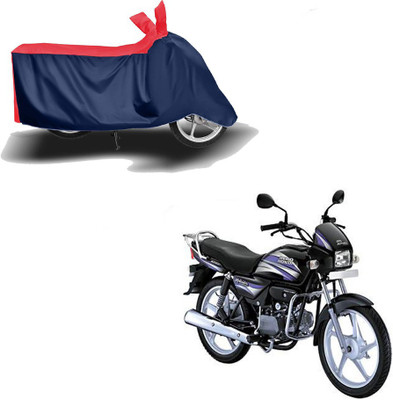 AutoGalaxy Two Wheeler Cover for Hero(Splendor Pro, Red, Blue)
