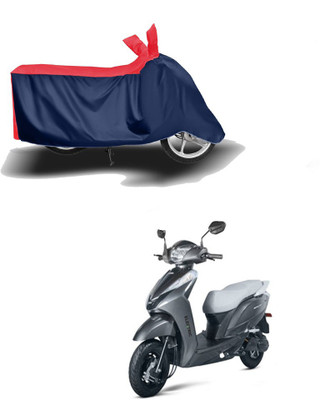 AUTOCAD Waterproof Two Wheeler Cover for Ampere(Magnus, Red, Blue)