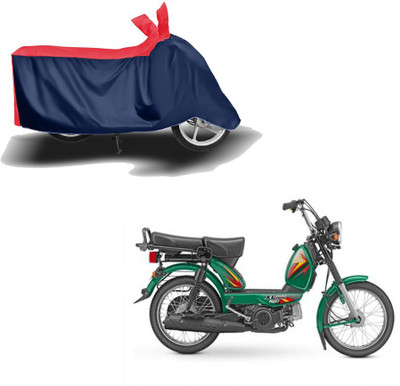 AUTOCAD Waterproof Two Wheeler Cover for TVS(Heavy Duty Super XL, Red, Blue)