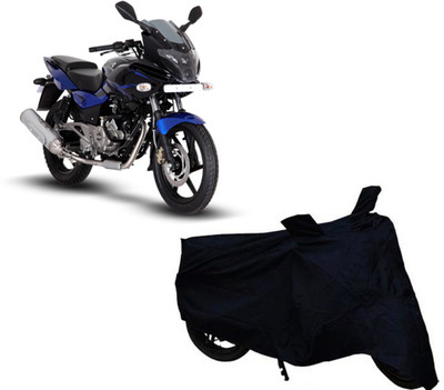 Autoinnovation Two Wheeler Cover for Bajaj(Pulsar 220 DTS-i, Black)