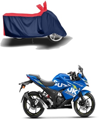 APNEK Two Wheeler Cover for Suzuki(Gixxer SF, Red, Blue)