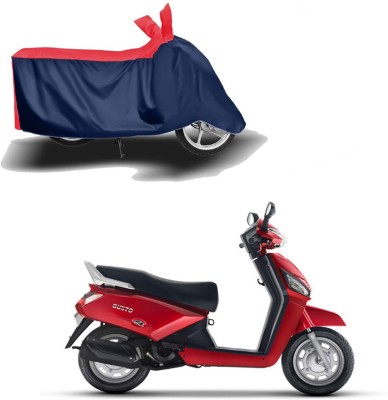 HYBRIDS COLLECTION Two Wheeler Cover for Mahindra(Gusto, Red, Blue)